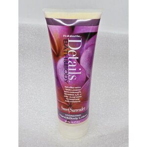Details Bath & Body Sweet Surrender Hand & Body Lotion 8 Oz Hydrating Formula